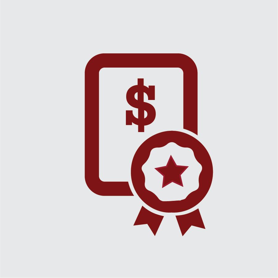 icon of grant award