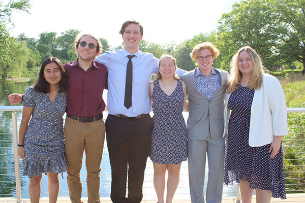 Residence life staff for Blumberg Hall