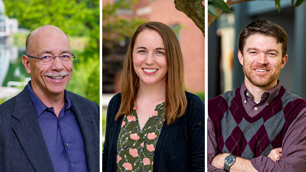 Joseph Hollingsworth, Aimee Cloutier and Patrick Cunningham