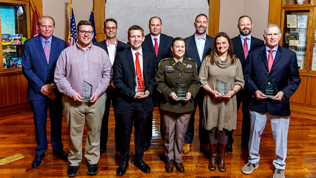 Photo of Rose-Hulman 2022 alumni award winners.