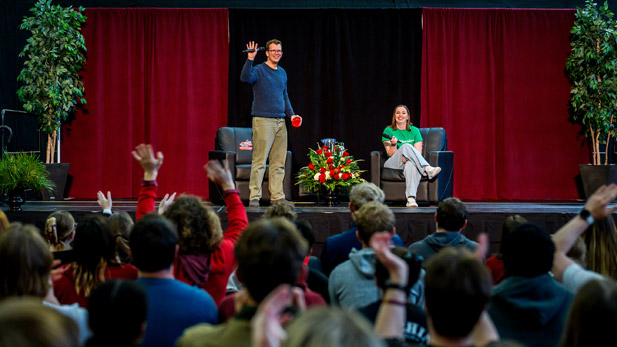 Hank Green at Rose-Hulman.