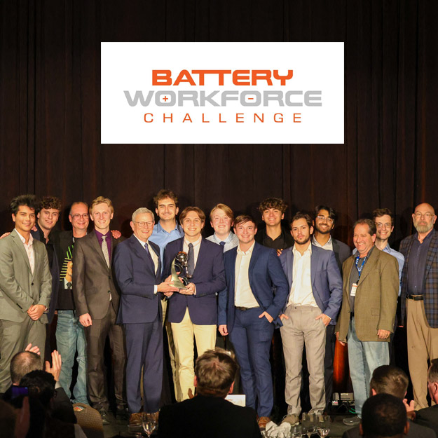 Battery Workforce Challenge team photo at Year 2 awards ceremony.