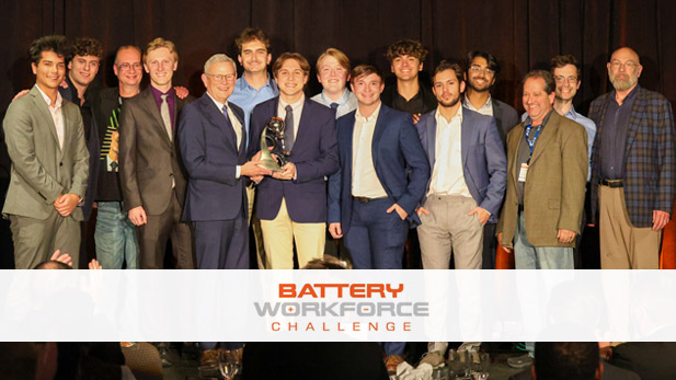 Battery Workforce Challenge team photo at Year 2 awards ceremony.