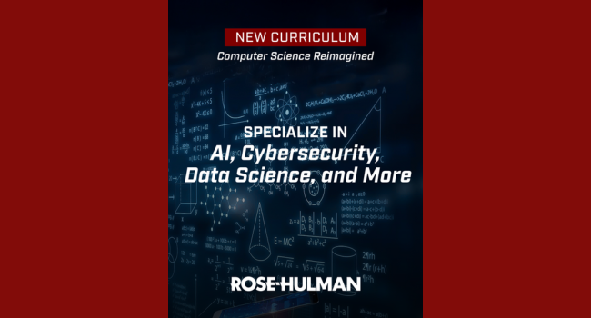 CS related graphic says "Computer Science Reimagined".