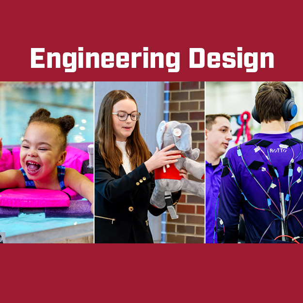 Combination of past Engineering Design projects – swimming device, redesigned toys, and Good Vibes jacket