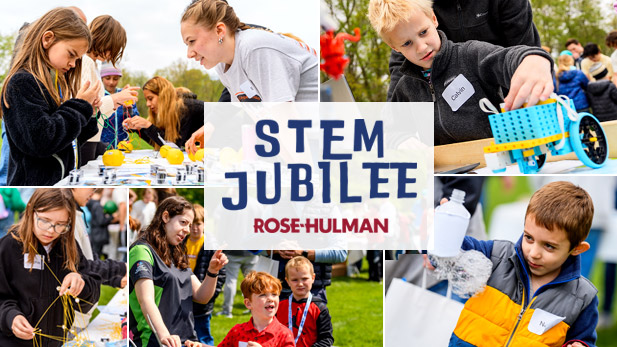 Collage image from the STEM Jubilee event