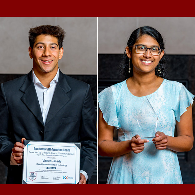 profile photos of Vineet Ranade and Alisha Mastakar.