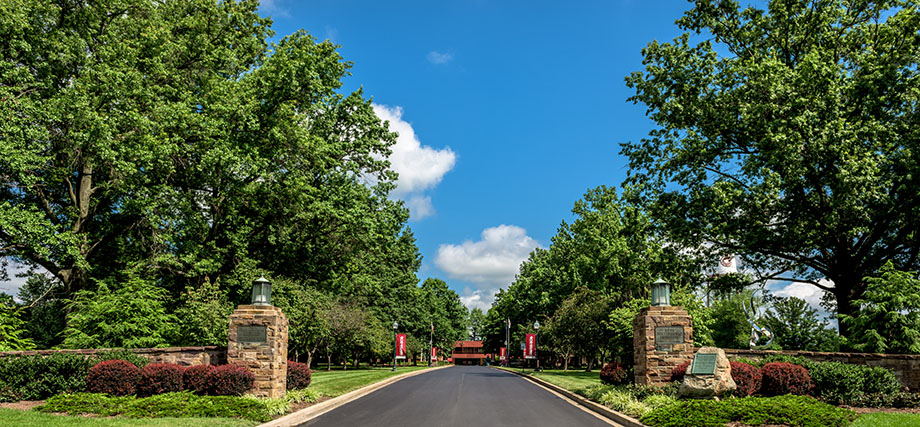 Rose-Hulman campus entrance